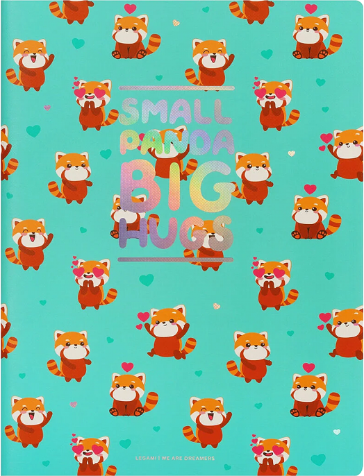 Тетрадка Legami - Червена панда, B5