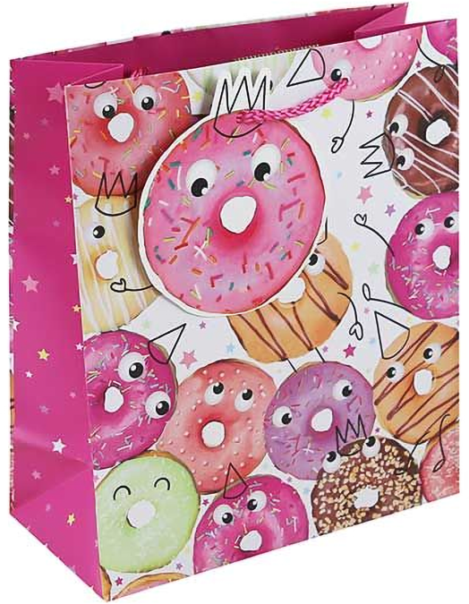 Детска подаръчна торбичка Eurowrap - Понички, малка