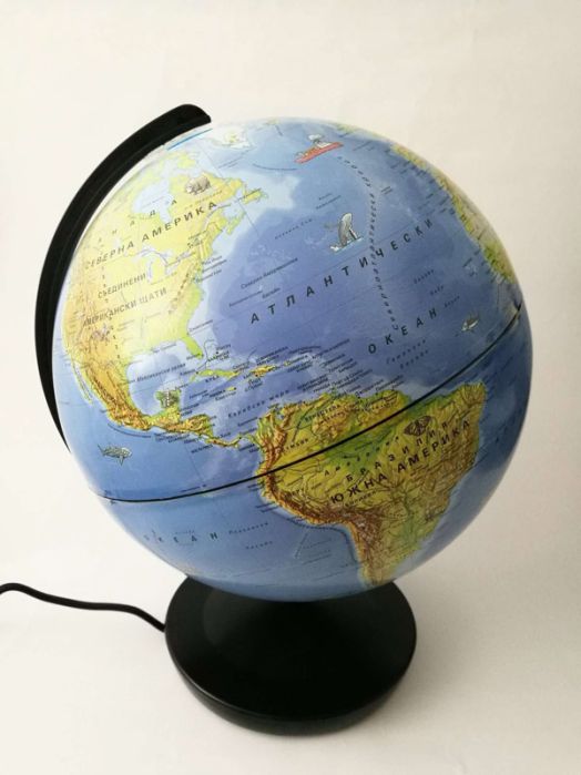 Светещ глобус Kosmos: Ден и нощ