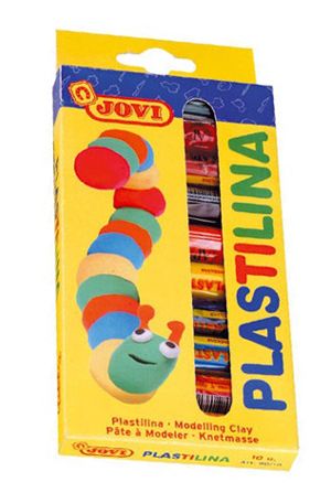 Пластилин Jovi, 10 цвята
