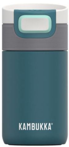 Стоманена термочаша Kambukka Etna, 0.300 л., наситено синьозелено