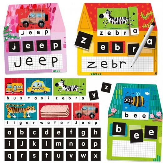 Образователна игра Headu Montessori - Лаборатория за писане