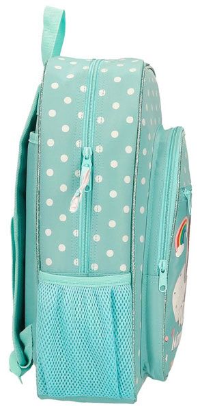 Раница Pepe Jeans Minnie Rainbow Turquoise Green с едно отделение, тюркоаз