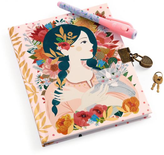 Таен дневник с магическа химикалка Djeco - Oana