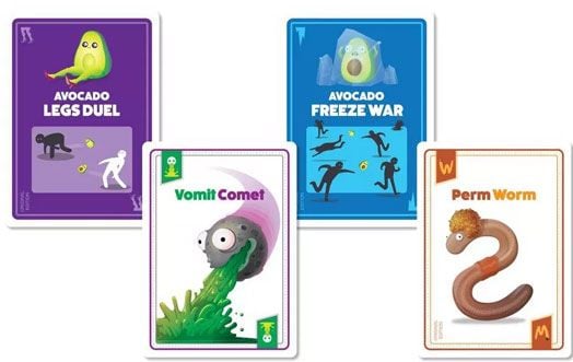Настолна игра: Throw Throw Avocado