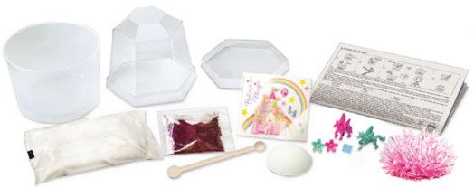 Креативен комплект 4M - Кристален терариум, еднорог