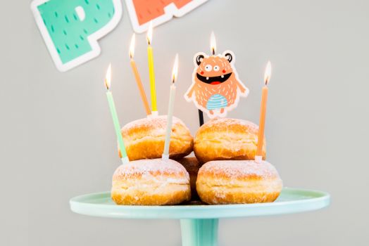 Свещички Folat - Monsters Bash, 11 бр.