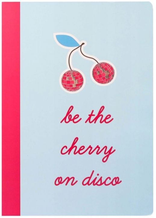 Тетрадка Ancor Cherry Disco А4, 48 листа с широки редове