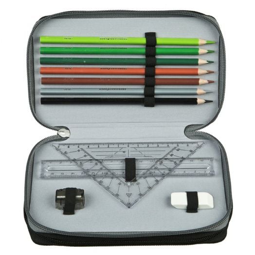 Пълен ученически несесер Undercover Star Wars с три отделения