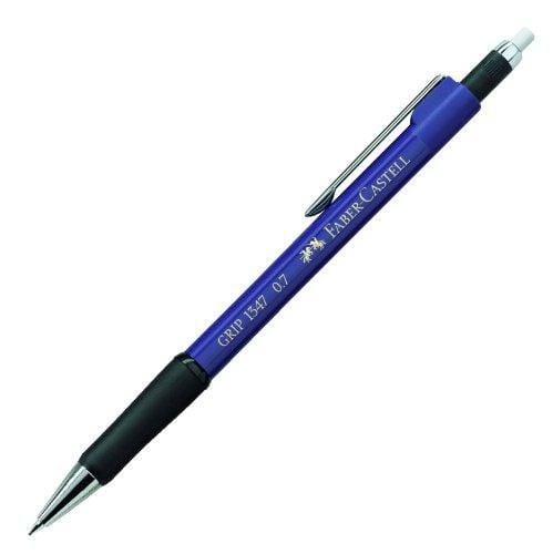 Автоматичен молив Faber-Castell Grip 1347, 0.7, син