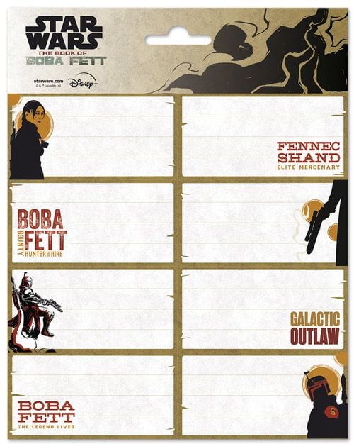 Ученически етикети The Book Of Boba Fett, 16 бр.