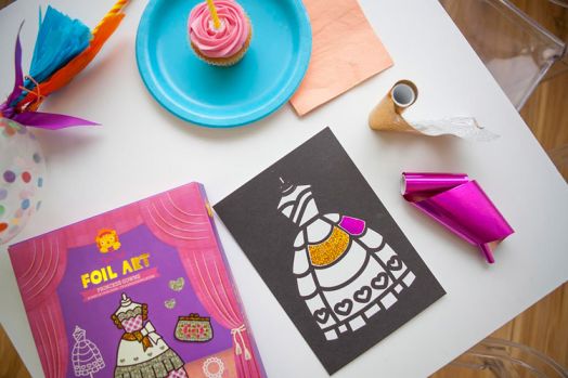 Комплект за фолиево изкуство Tiger Tribe - Мода за принцеси