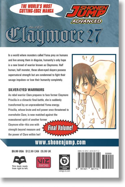 Claymore, Vol. 27