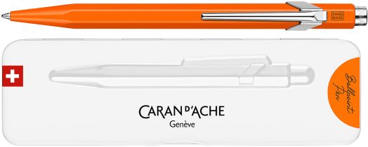Химикалка Caran d'Ache 849 Pop Line Collection - Fluorescent, Orange