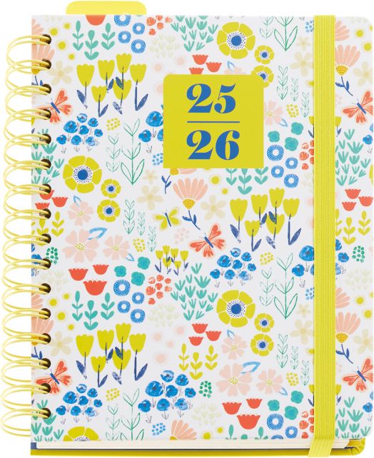 Седмичен тефтер-органайзер Miquelrius Spring от септември 2025 до август 2026 г.
