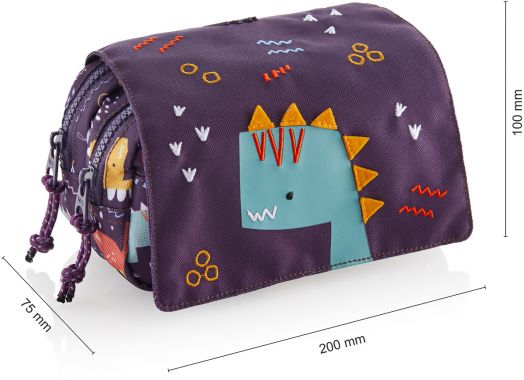 Несесер Miquelrius Fun Dino с две отделения, с капак