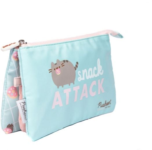 Ученически несесер Grupo Erik - Pusheen The Cat с три отделения