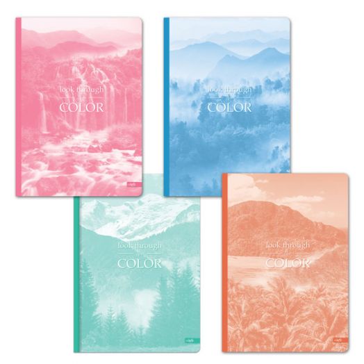 Тетрадка Lastva Landscape А4, 96 листа с широки редове