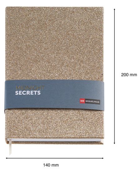 Тефтер Miquelrius Midnight Secrets Glitter