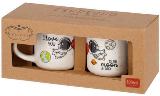 Комплект 2 чаши Legami - Space