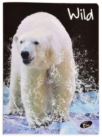 Тетрадка Wild А4, 60 листа с широки редове