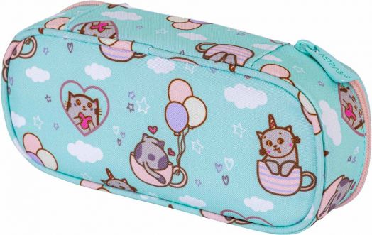 Овален ученически несесер Astra - Котета