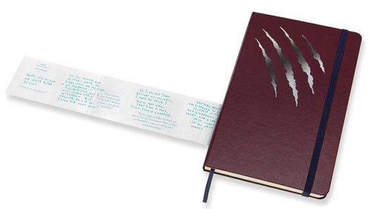 Класически тефтер Moleskine Beauty & Beast Scratch с твърди корици и линирани страници