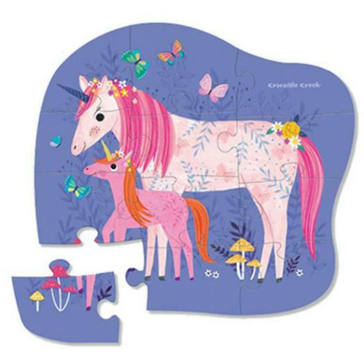 Пъзел Crocodile Creek - Еднорог, 12 части