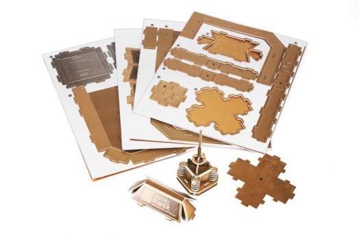 Светещ 3D пъзел Revell - Айфеловата кула, 84 части