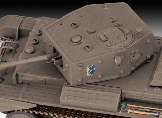 Сглобяем модел Revell - Танк Cromwell Mk. IV 