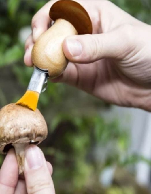 Ключодържател Kikkerland - С нож и четка за гъби