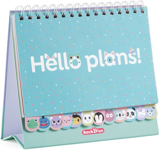 Настолен седмичен планер Miquelrius Back2Fun