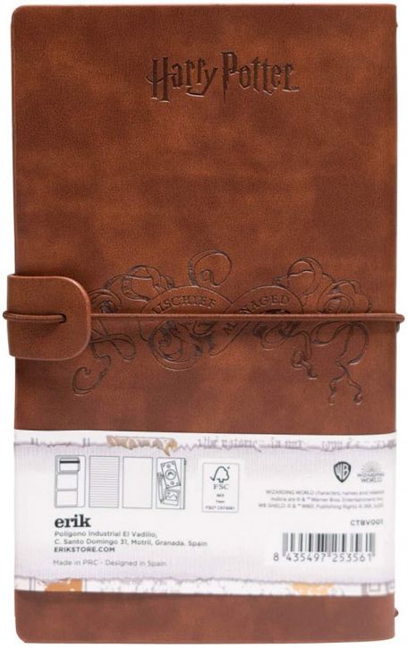 Тефтер за пътуване Grupo Erik - Harry Potter, The Marauder's Map