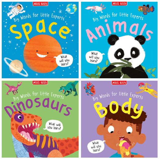 Big Words for Little Experts: 4-pack