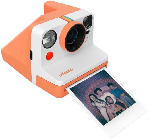 Фотоапарат за моментни снимки Polaroid Now Gen 3, Coral
