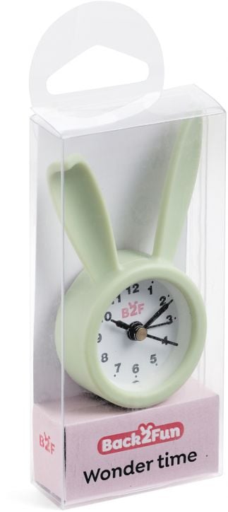 Будилник Miquelrius Back2Fun - Зайче, зелен