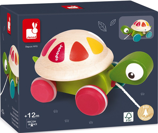 Костенурка за дърпане Janod