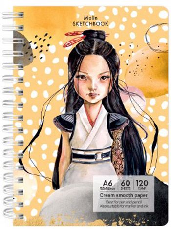 Скицник Drasca Having A Lovely Time: Molin, A6 60 листа