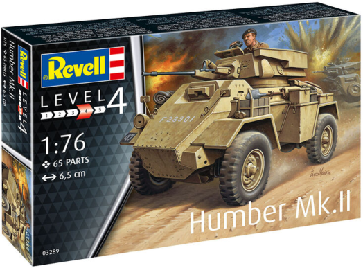 Сглобяем модел Revell - Humber Mk.II