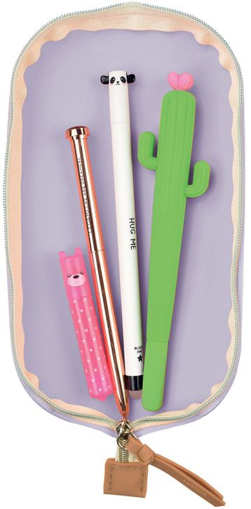 Силиконов несесер Legami, лилав