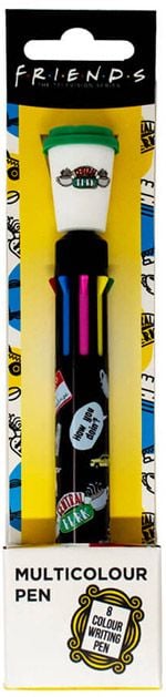 Многоцветна химикалка Friends: Кафе