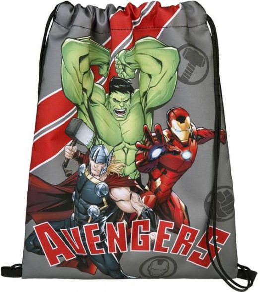 Комплект ученическа раница Avengers, ергономик, модел 2023