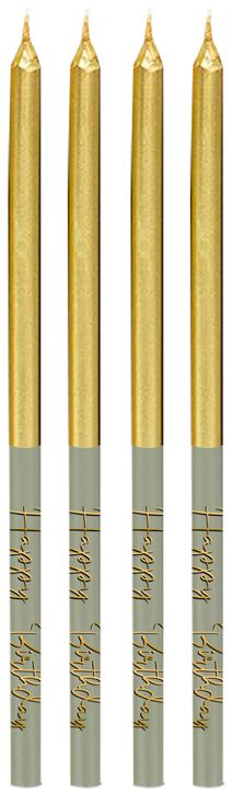 Свещички Folat - Golden Dawn, 16 бр.