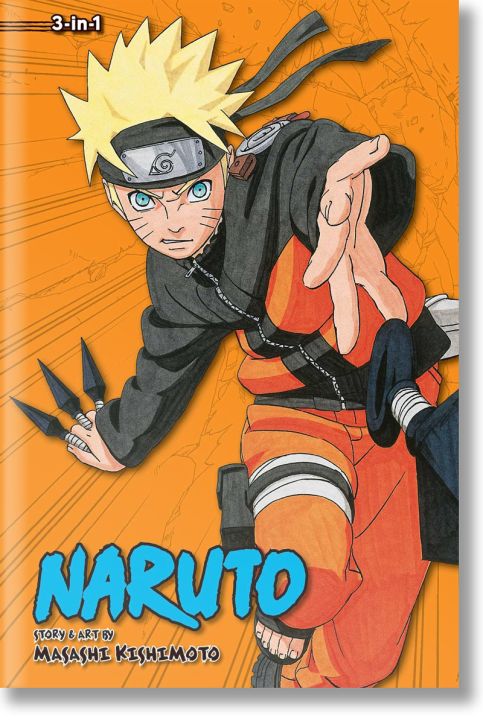Naruto (3-in-1 Edition), Vol. 10