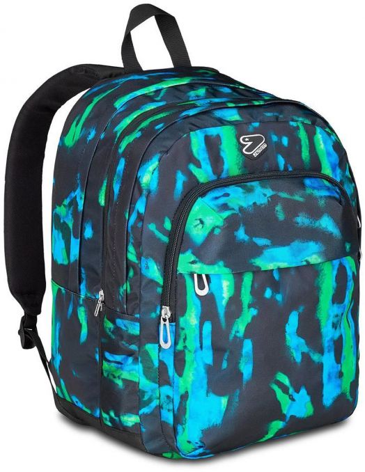 Ученическа раница Seven Pro XXL Reversible Detach Dresden Blue и безжични слушалки