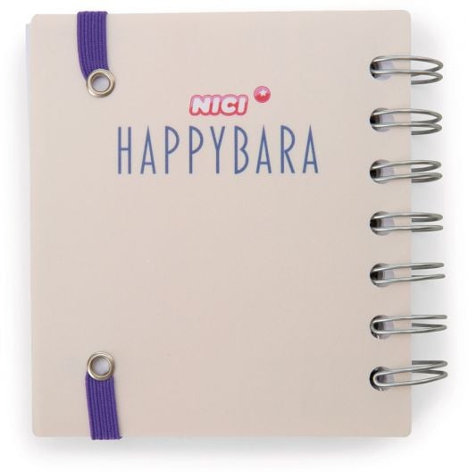 Тетрадка със спирала Nici - Капибара, 140 бели листа