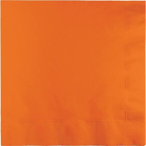 Салфетки Creative Party - Оранжеви, 25 бр.