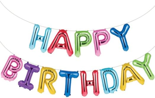 Фолиев балон Creative Party - Happy Birthday