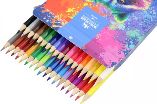 Цветни моливи Koh-I-Noor - Енот, 36 цвята