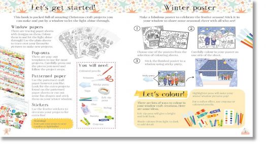 Creative Paper Winter Windows